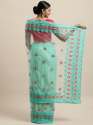 Fancy Stylish Net Saree - 1482 thumb 2