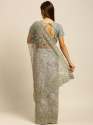 Heavy Net Saree with Blouse pcs - 1061 thumb 1