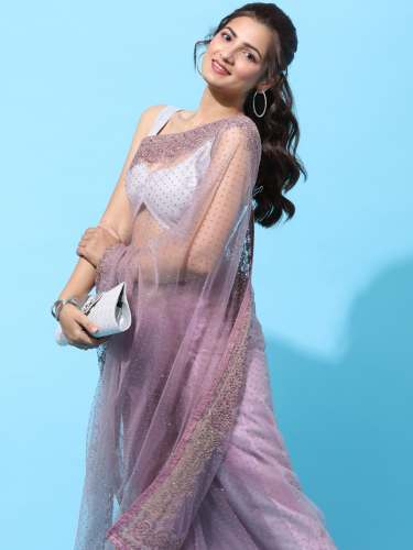 Multi Embroidered Coding Work HEAVY BLOUSE 2037