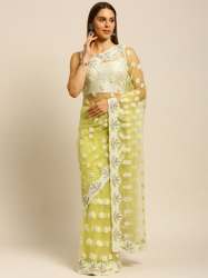 Trendy Festival Wear Net Saree -1101