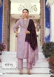 Cotton Kurti pant set with dupatta Party wear