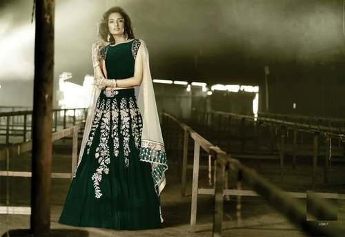 Anarkali Resham Embroidered Suits
