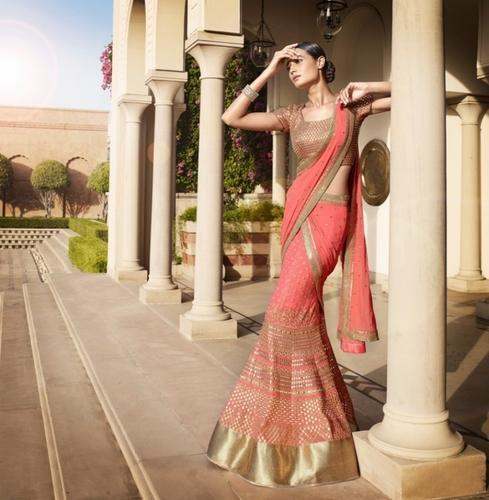 Beautiful Embroidered Lehenga by Brijraj Fashion Pvt Ltd