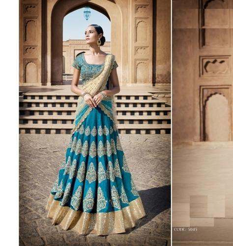 Bhagalpuri Beautiful Lehenga by Brijraj Fashion Pvt Ltd