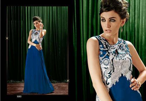 Designer Party Wear Gown by Brijraj Fashion Pvt Ltd