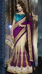 Embroidered Lehenga Sarees