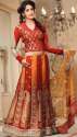 Georgette Embroidered Lehenga Sarees-1