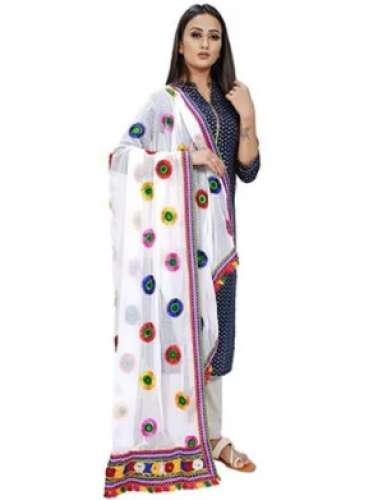 Phulkari Chiffon Dupatta by Marudhara Fashion