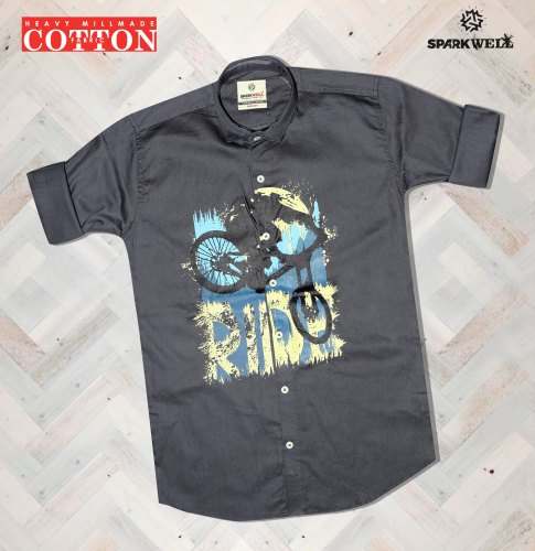 SPARKWELL Cotton Shirt for Men D.no 13420