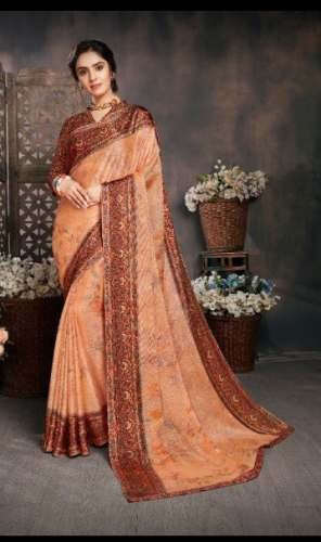 Ladies fancy saree at wholesale by Jain Sarees