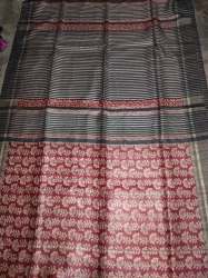 Designer Hand woven Tussar Silk Saree