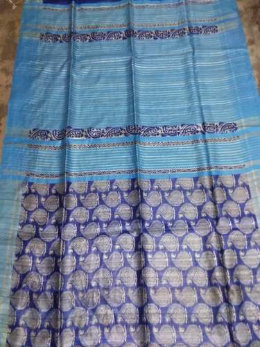 Ethnic Pure Tussar Silk Saree 