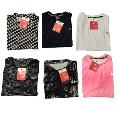 Men Printed Round Neck T-Shirt by Denmonk
