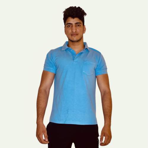 Men Cotton Collar T-Shirt Buy Psy Brand by BuyPsy