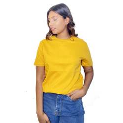 Yellow Cotton T-Shirt Buy Psy Brand