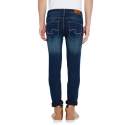 Blue Slim Fit Jeans for Men by Stylox thumb 2