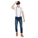 Blue Slim Fit Jeans for Men by Stylox thumb 3