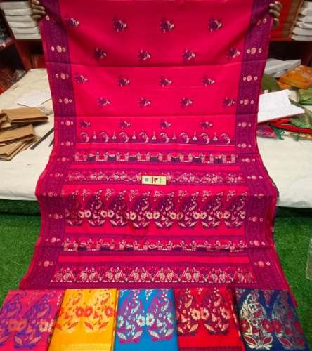 Minekari Baluchori Saree by Maa tara fusion