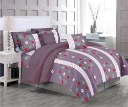 Floral Printed Cotton Bed Sheet 