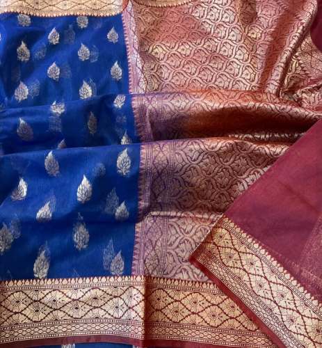 New Banarasi Silk Saree For Ladies by Ansusri fashion Boutique