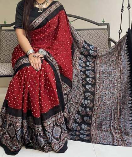 New Bandhani Saree For Women by Ansusri fashion Boutique
