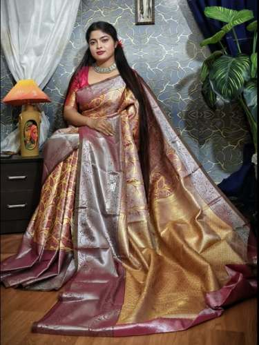 New Jamebar Banarasi Saree For Women by Ansusri fashion Boutique