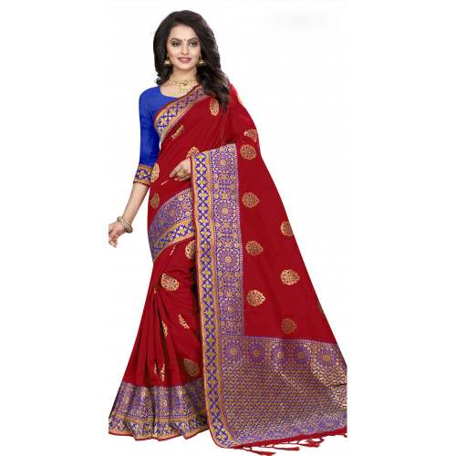 Fancy Collection Silk Saree For Ladies by Ananya Fashion House