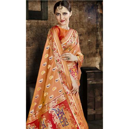 New Collectiion Kora Silk Saree For Women by Ananya Fashion House