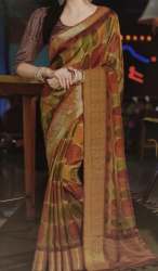 Elegant Functional Wear Chakkar Saree