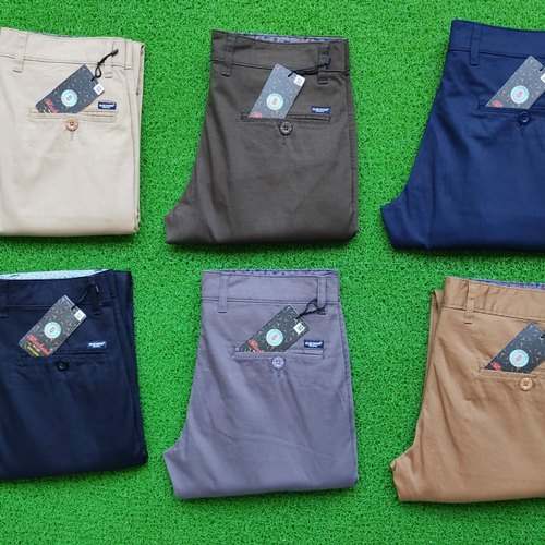 Blue Bond Casual Plain Trouser for Men by Sri Lakshmi Enterprises