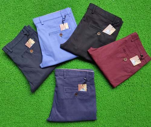 Men Cotton Trouser by Blue Band by Sri Lakshmi Enterprises