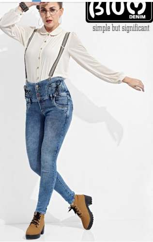 Skin Fir Ladies Jeans  by Blue Denim