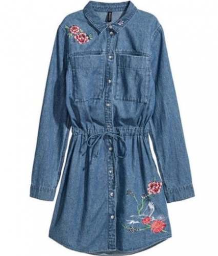 Ladies Fancy Denim Top