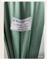 Plain Crush Lycra Fabric