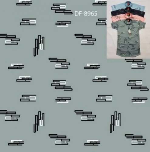 Printed Lycra Shirt Fabric