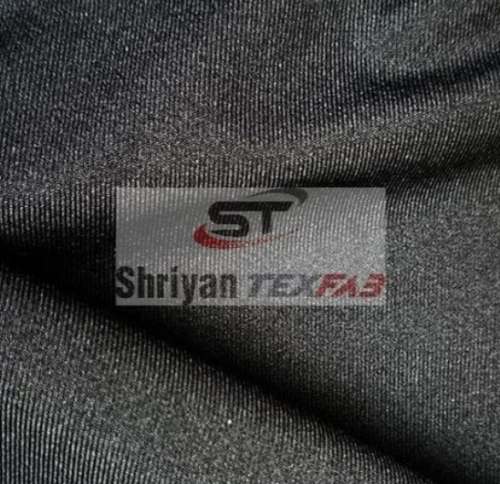 Grey Knitted Spandex Fabric by Shriyan Texfab