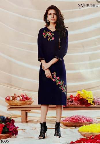 Ladies Straight Kurti For Women by Panna Ladies Corner