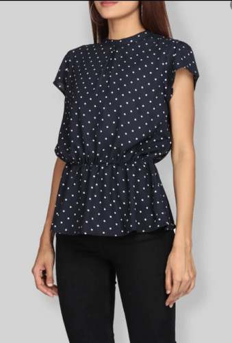 New Collection Black Western Top For Ladies