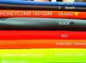 Honeycomb Polyester Garments Fabric