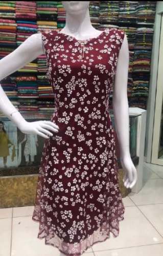 Printed One Piece Dress