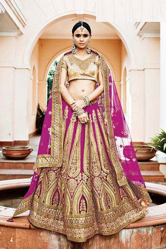 Embroidered Wedding Lehenga