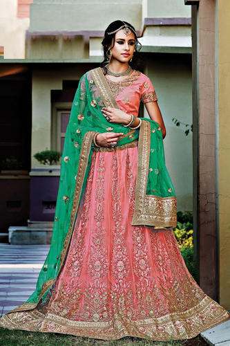Embroidered Work Lehenga