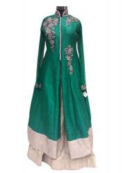 Heavy Embroidered Indo Western Dress