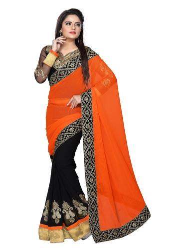Zari Work Georgette Sarees