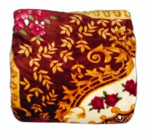 Mink Double Bed Blankets by Om Handloom Industries