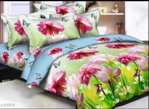 Cotton Printed Bed Sheet 