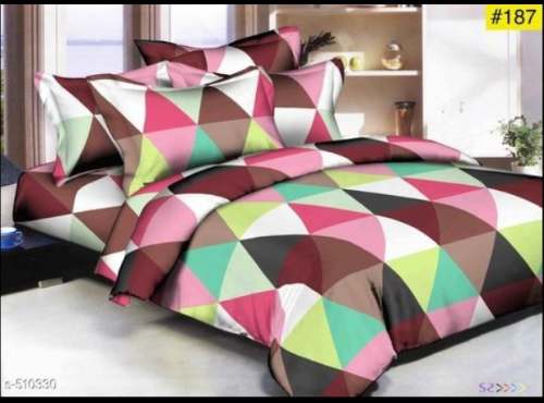 King Printed Bed Sheet  by Amayra Collection