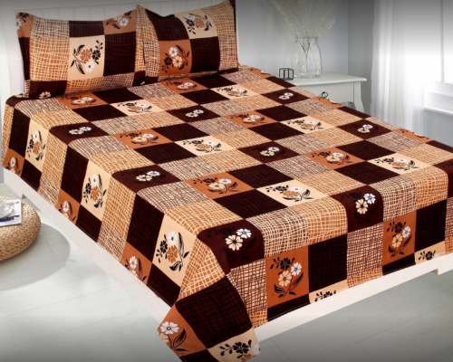 Printed Bed Sheet  by Maina Textiles