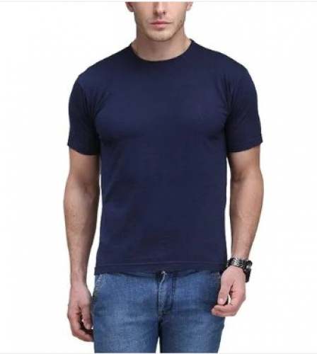 Mens Half Sleeve T Shirt At Wholesale Price by Byc india