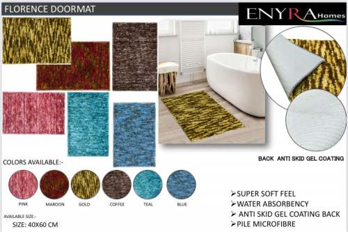 Multi Color Doormat At Wholesale Rate by Rishaan Bedding